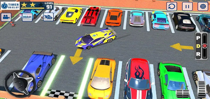 模拟真实停车的游戏