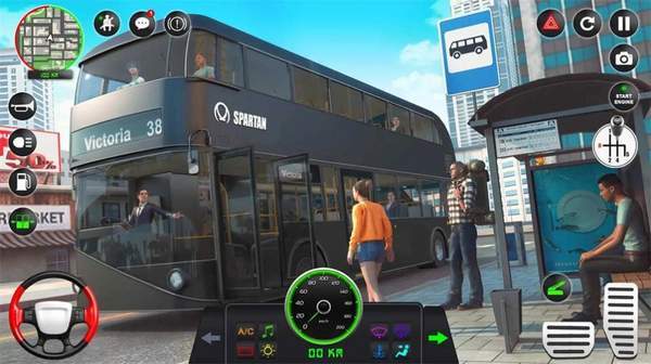 城市长途汽车模拟器3D